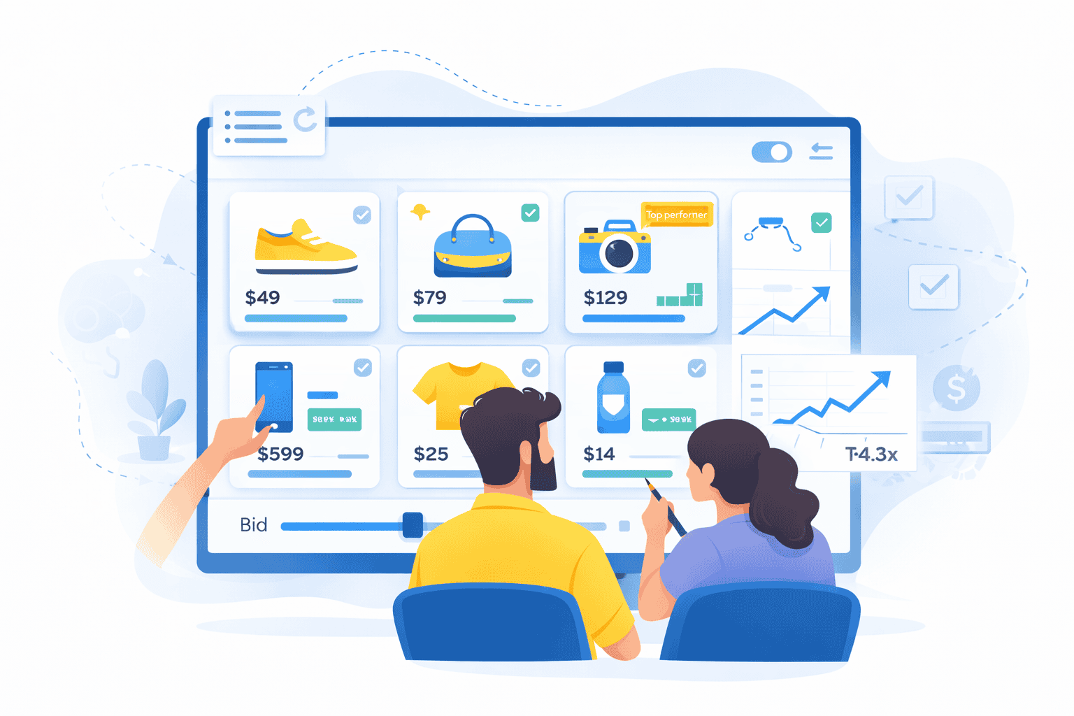 Google Ads campaign management and optimization by OnlineXpert.